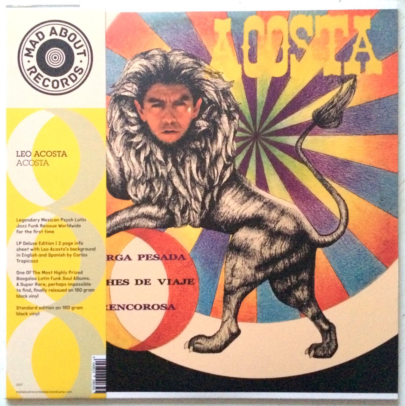 Dischi in vinile: LEO ACOSTA - ACOSTA – Usato da Bottens venduto da hotter-than-hell