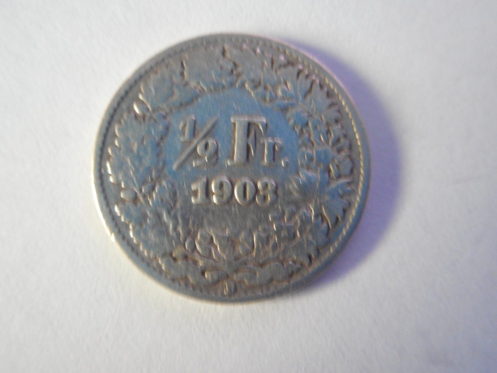 Toutes les monnaies: 50 Rp. 1903 silber – D'occasion à Kriegstetten par pizlad2010