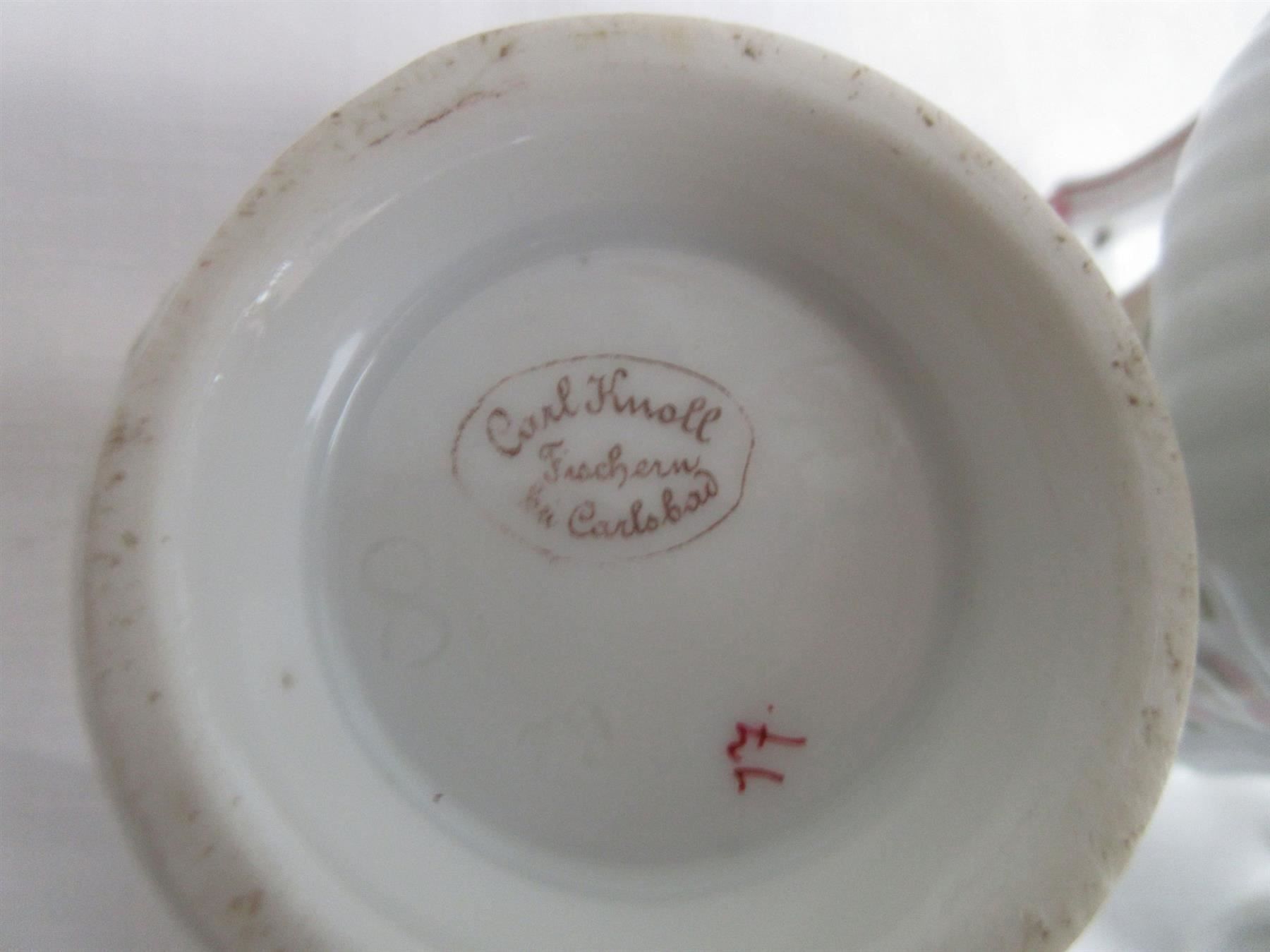 Set di piatti: 2 kleine Kännchen Carl Knoll Carlsbad – Usato da Binningen venduto da Oldfashion 7