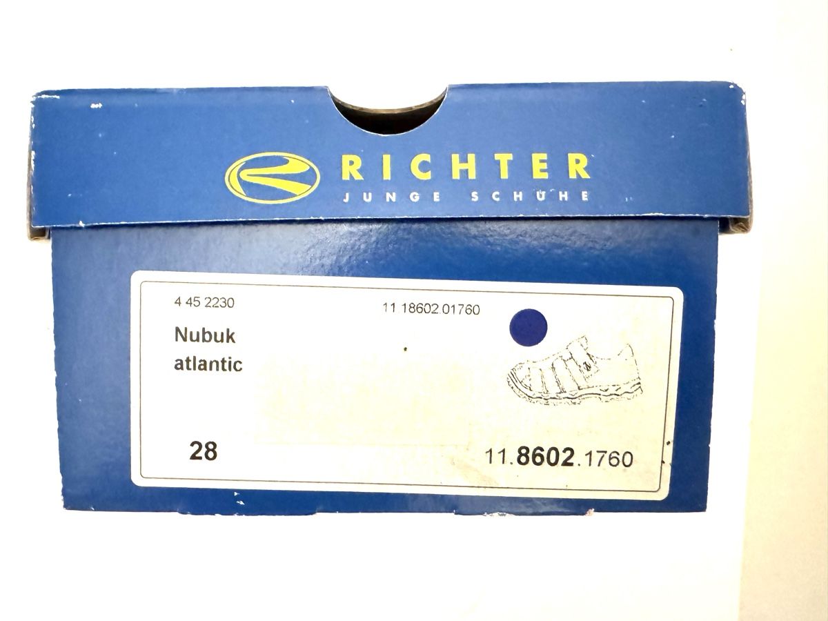 Schuhe für Jungen: Richter Junge Sandalen Grösse 28 Leder blau – Gebraucht aus Solothurn von SchoeneSachen20 3