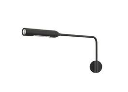 Lumina Flo Wandleuchte schwarz soft touch