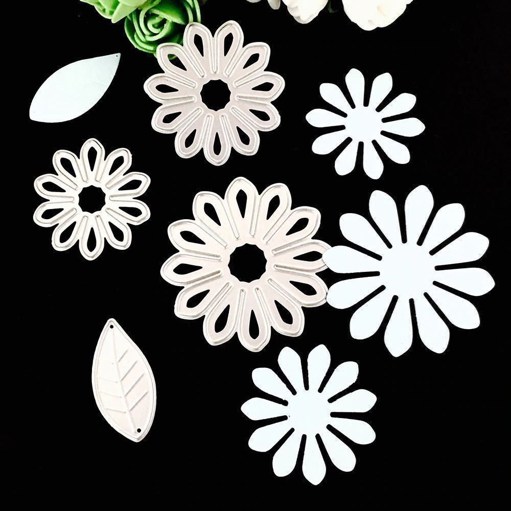 Sciablone: 3 BLUMEN MIT BLATT STANZSCHABLONE – Nuovo e nell'imballaggio originale da Affoltern am Albis venduto da Makianwa 3