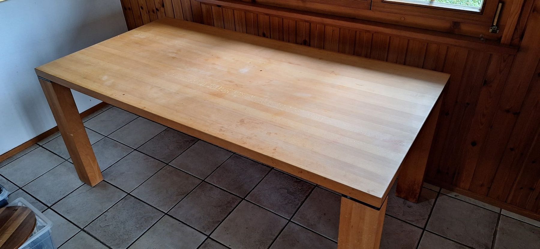 Tavoli: Holztisch massiv - Linth Möbel – Usato da Ebnat-Kappel venduto da TalaAndy 1