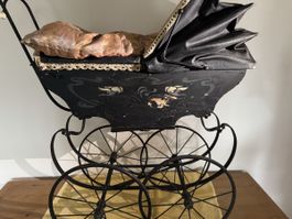 Antiker Puppen Kinderwagen