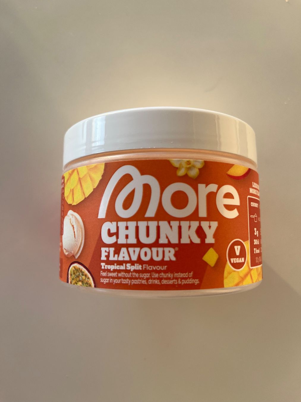 More Nutrition Cibi & Specialità: Chunky Flavor Tropical Split (More Nutrition) – Usato da Arbon venduto da FabienneN02