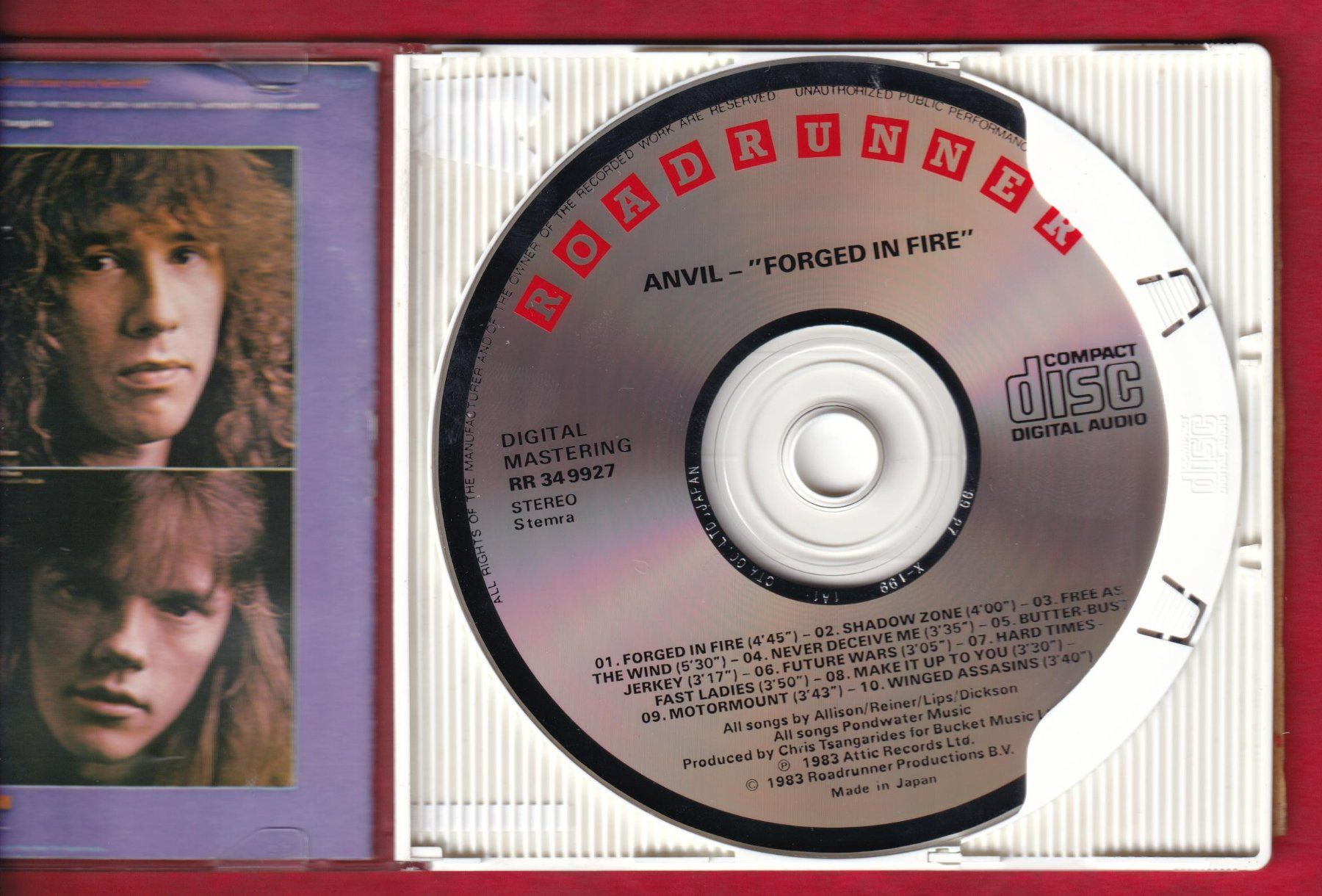 CD: Anvil - Forged In Fire (CD) – Usato da Zürich venduto da Pfluftl2000 2