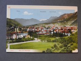 Alte AK Chur blick vom Rosenhügel