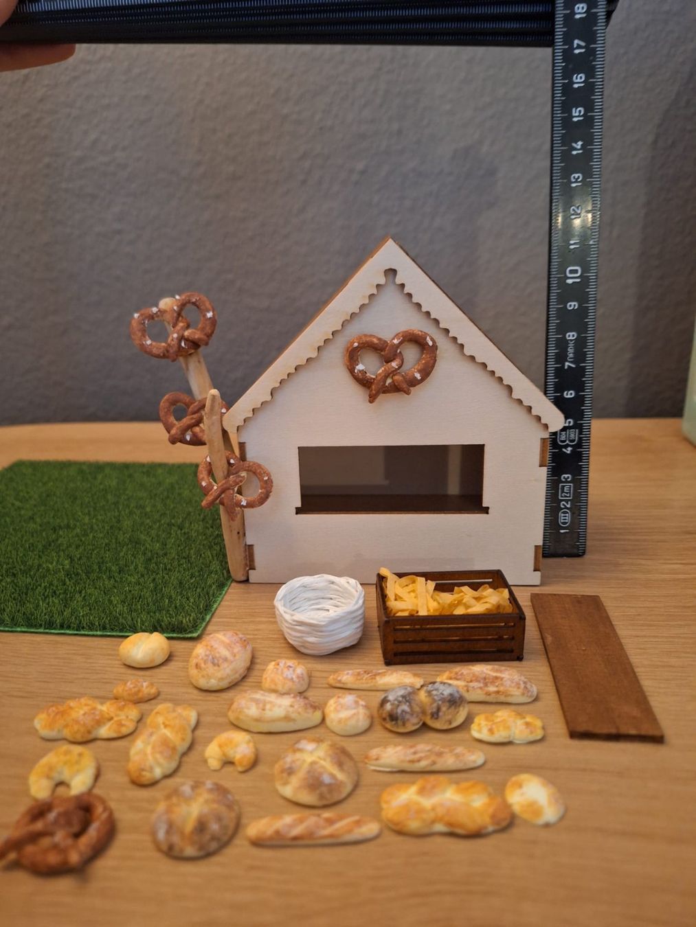Case e mobili per bambole: Handmade Brot Bäckerei Laden – Nuovo (secondo la descrizione) da Zürich venduto da HandmadeTinyFood 3