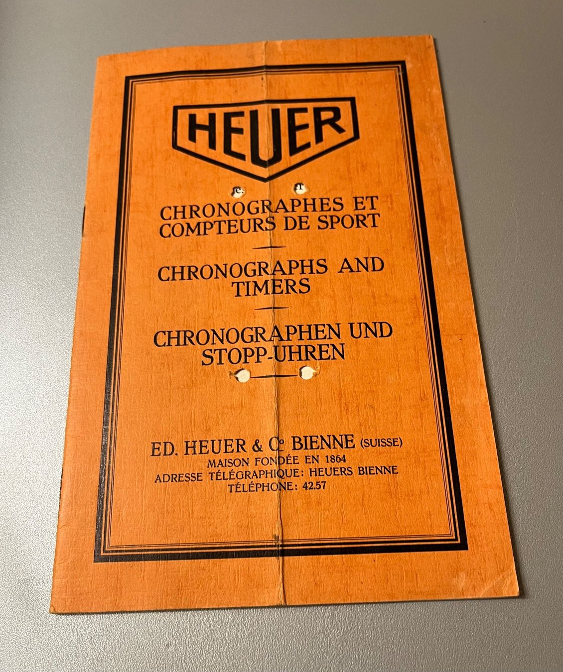 Dokumente: HEUER Kataloge – Gebraucht aus Niederrohrdorf von  1