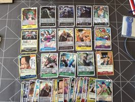 ONE PIECE lot de cartes rare op13 