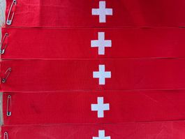 Lot de brassards militaires ancien de l'Armée Suisse