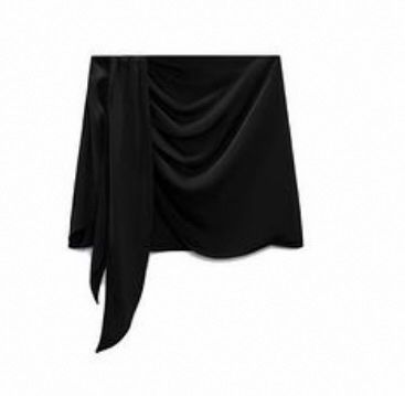 Satin Minirock Zara - XS