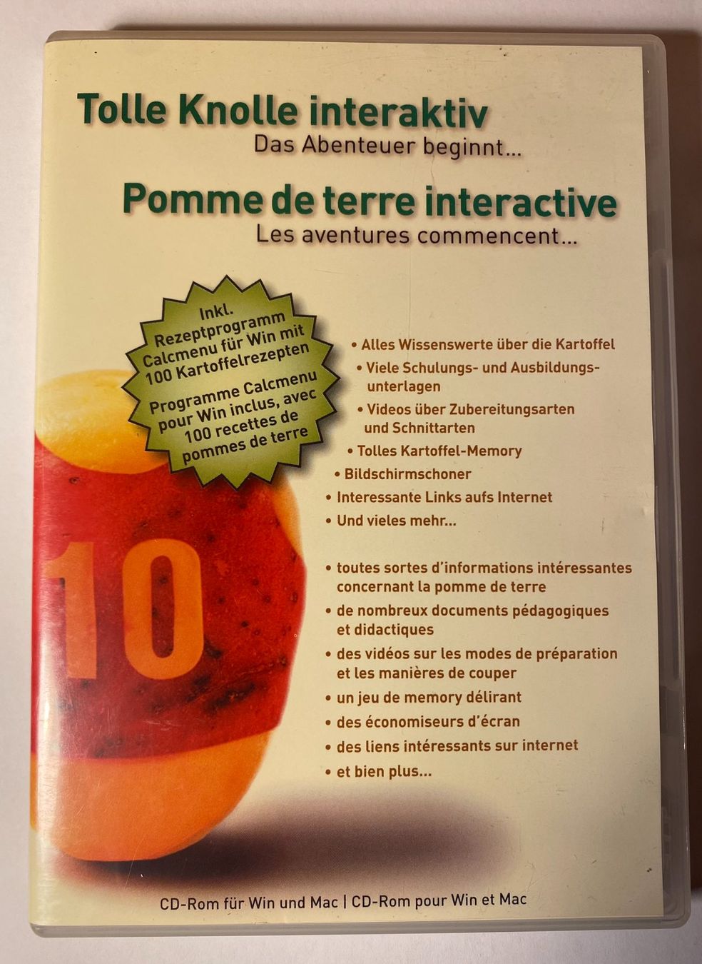 CD & DVD vierges: Tolle Knolle interaktiv CD-ROM – D'occasion à Bärau par sphb.hs4ea