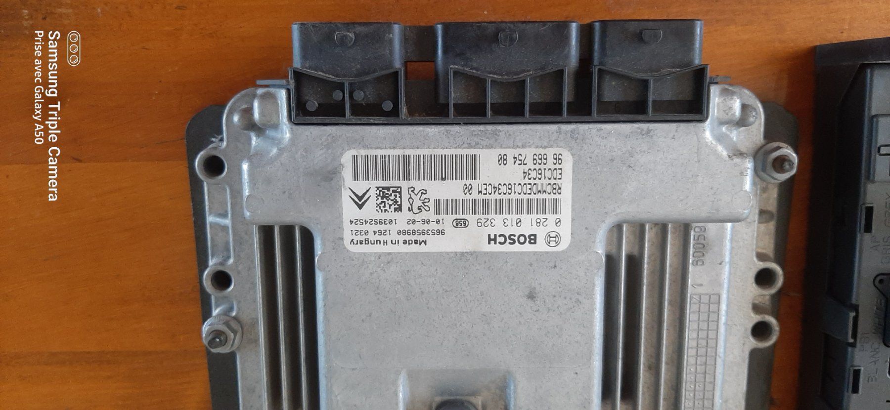 Citroën Tutti pezzi di ricambio auto: Boîtier ECU 1.6 HDI – Usato da Blonay venduto da fredo778 2