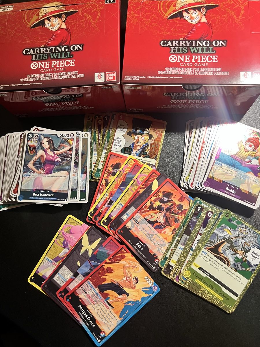 Carte collezionabili: One Piece OP-13  – Nuovo (secondo la descrizione) da Goldach venduto da Milosg3