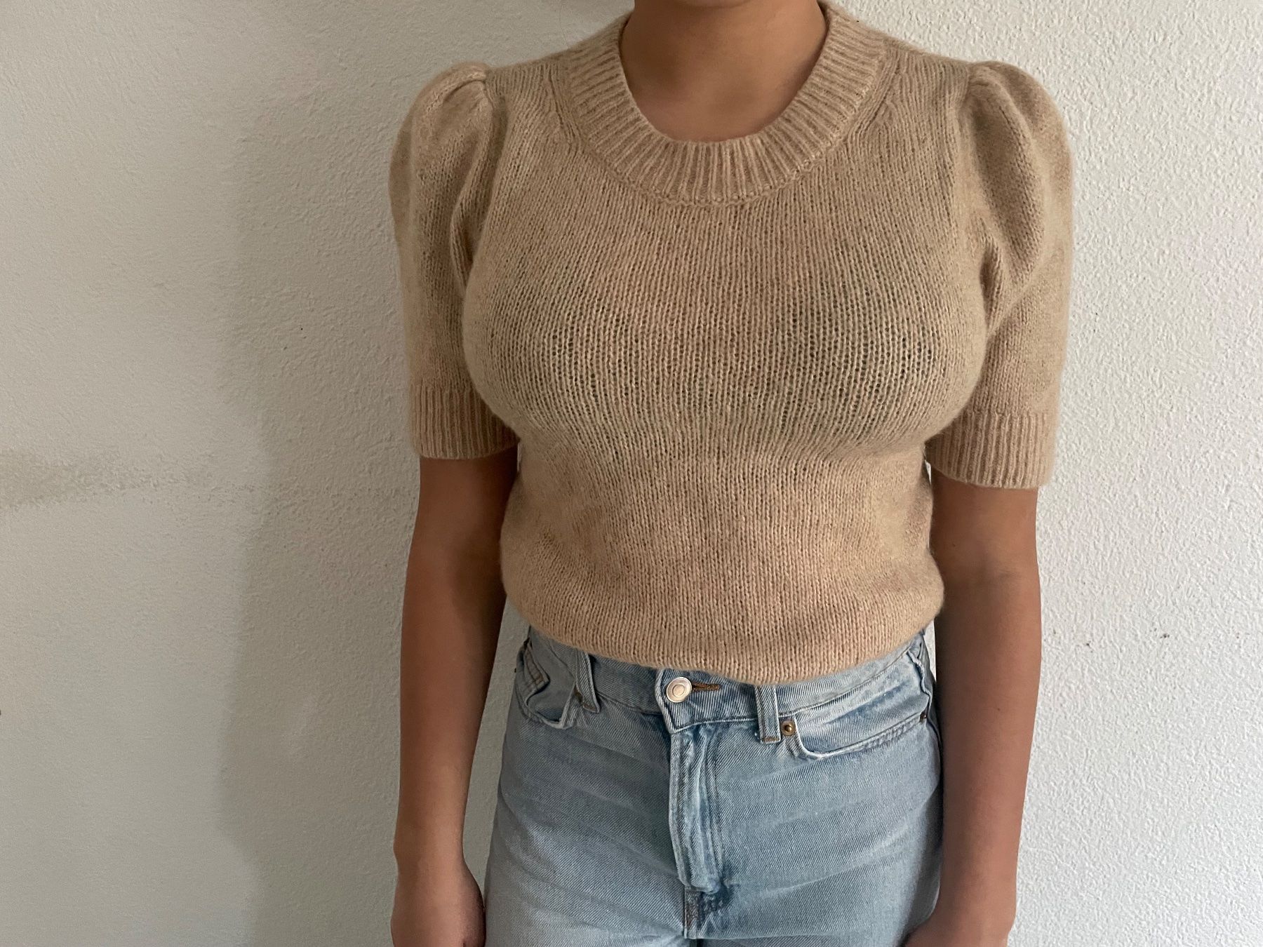Cos Pullover & Sweatshirts: COS Strick-Pullover, beige, Gr. S, Kurzarm. – Gebraucht aus Bern von alimajd 2