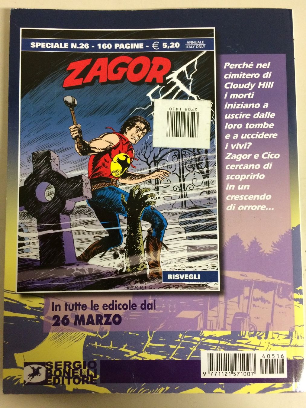 Comics: TUTTO TEX  # 516 LA CRIPTA Italy 2014 Sergio Bonelli editore – Gebraucht aus Vezia von Aquarius_Age 1