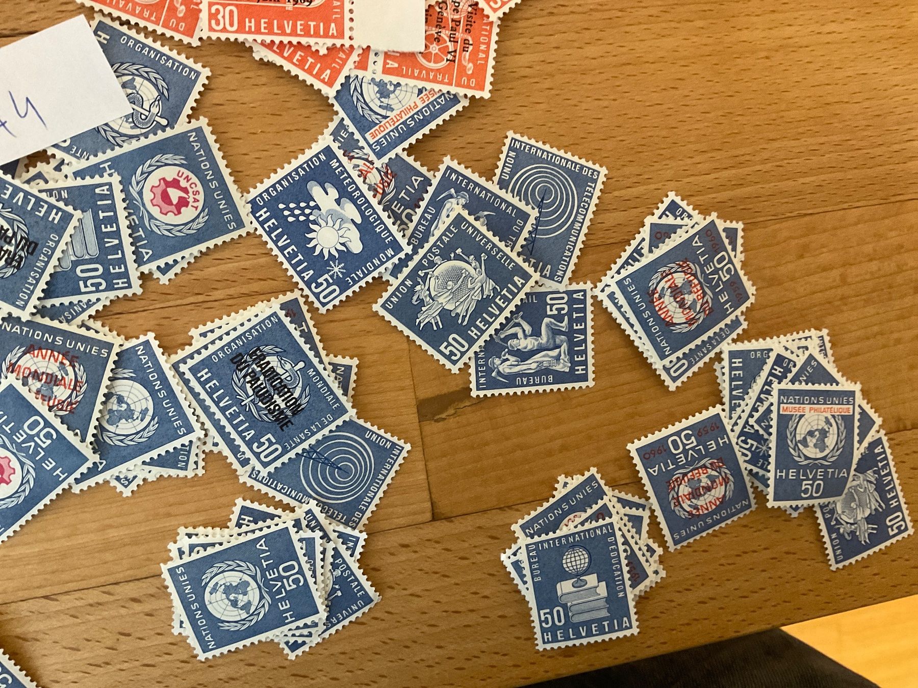 Tutti i francobolli: 80Fr postfrisch ungestempelt Briefmarken Schweiz Sammlung – Nuovo (secondo la descrizione) da Wil SG venduto da Chefsugus 4
