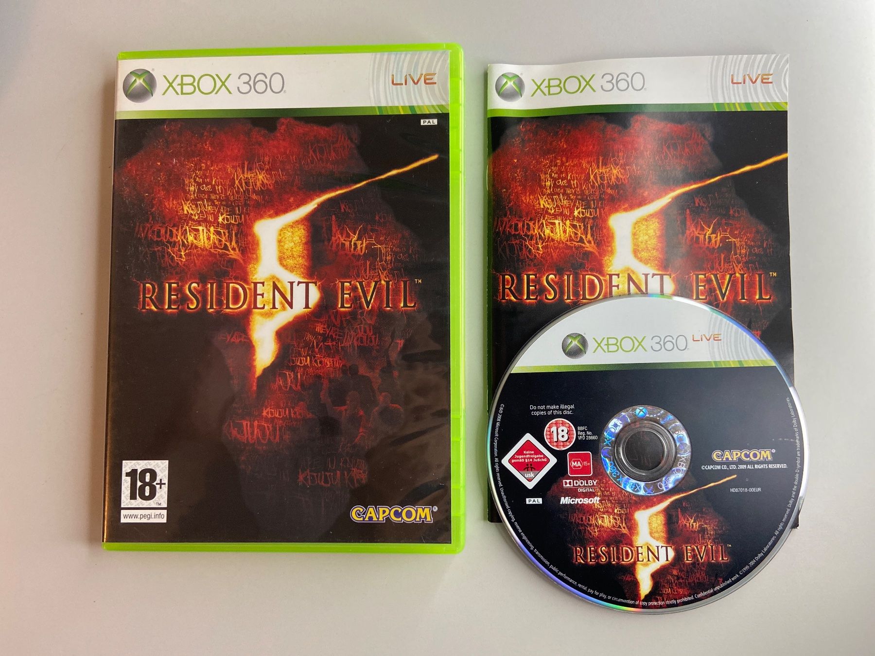 Microsoft Jeux: Resident Evil 5 - Xbox 360 – D'occasion à St.gallen par taduz