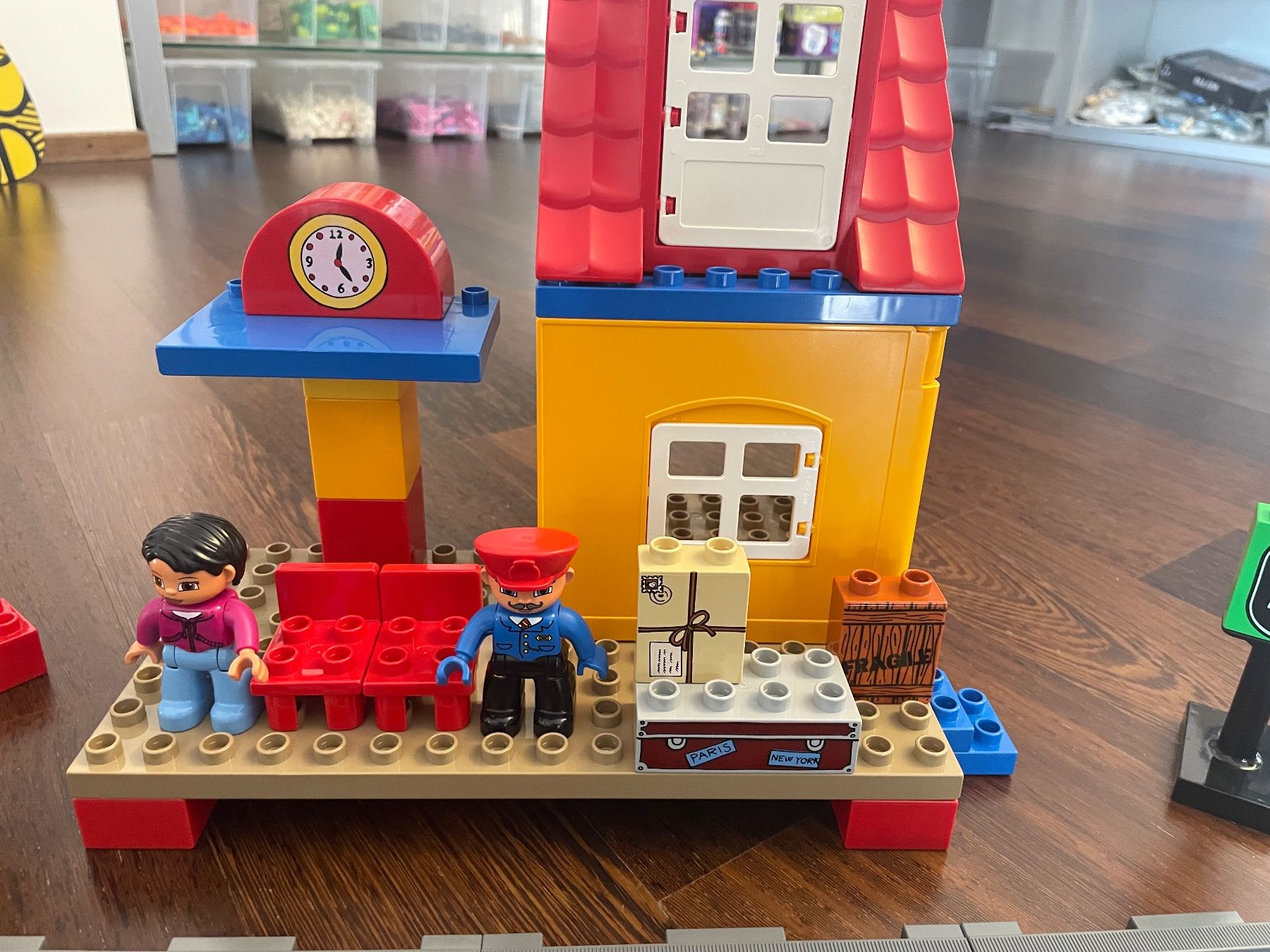 Lego Jeux de construction: Lego Duplo Bahnhof 3778 – D'occasion à Dänikon ZH par snowfish26 1