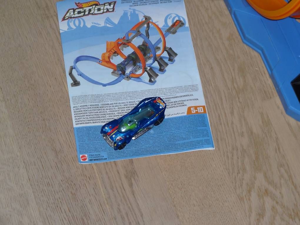 Giocattoli: Hot Wheels Korkenzieher Crash Trackset Loopingbahn – Usato da Diessenhofen venduto da --Stephan-- 1