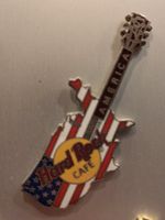 Hard Rock Cafe Guitar Pin America