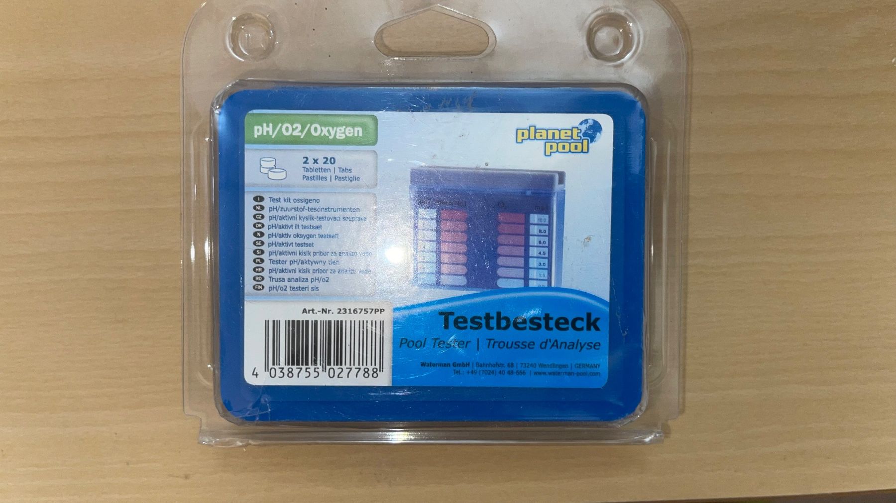 Schwimmbad: Pool Testbesteck Tabletten neu & OVP – Neu und originalverpackt aus Schönenbuch von Charlie62