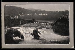 AK Schaffhausen, La chute du Rhin