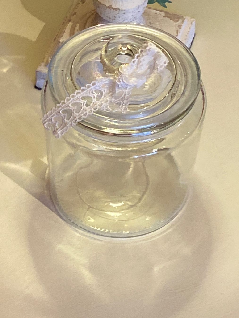 Alle Dekorationen: GLASDOSE,SHABBY CHIC – Neu und originalverpackt aus Meienried von ManuelaBoutique 2