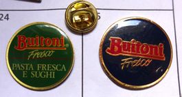 2 Pin BUITONI Fretco grün blau