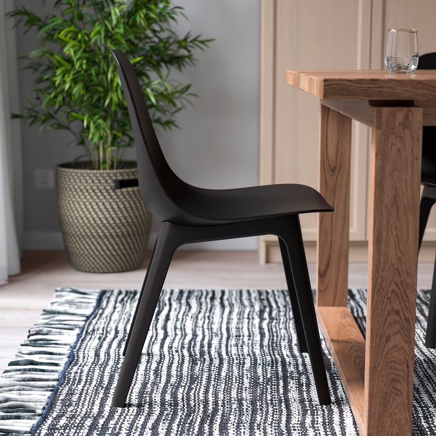 Ikea Stühle: Pair of Elegant Black Dining Chairs - ODGER – Gebraucht aus Zürich von sho_9z5j 4
