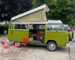 E-Buzz VW T2 Westfalia Oldtimer Wohnmobil, ELEKTRISCH 60 PS