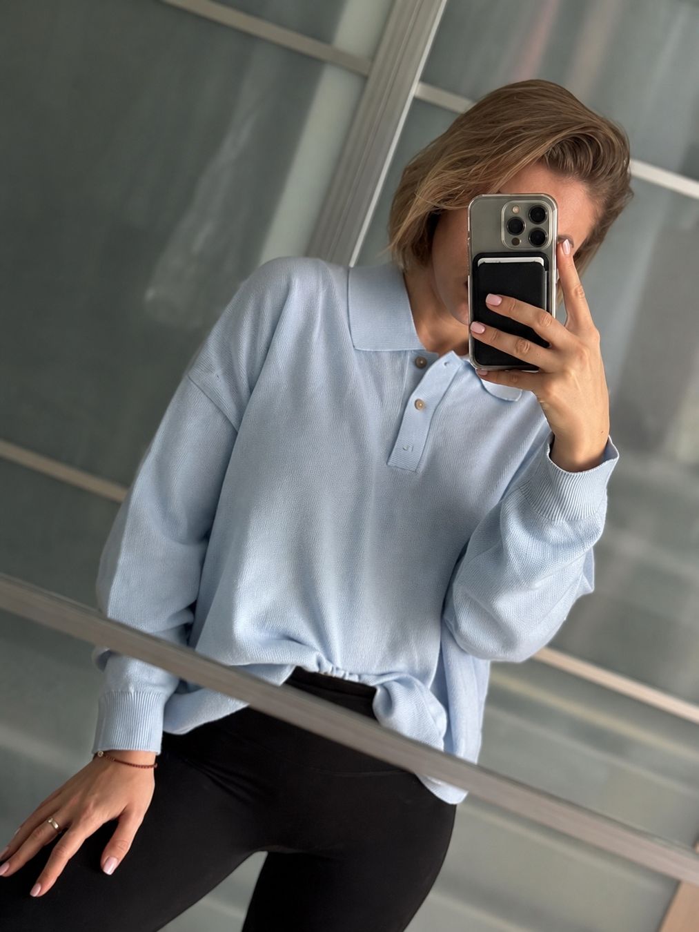 Pullover & Sweatshirts: 100% Cashmere Sweater, size L, light blue – Neu (gemäss Beschreibung) aus Sattel von Zlata1