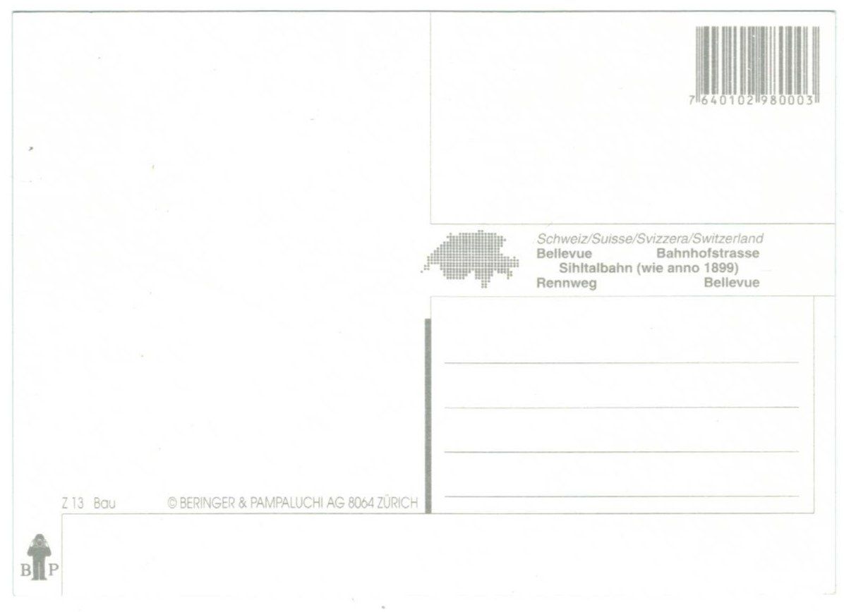 Cartoline postali: AK Winter in Zürich – Usato da Zürich venduto da tol_b7c7 1