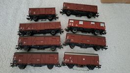 ärklin 8 Güterwagen H0 WS/38