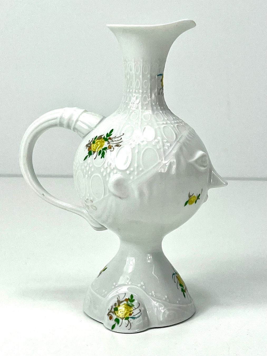 Rosenthal Vasen & Gefässe: Jubiläumsvase BJOERN WIINBLAD 100 Jahre ROSENTHAL Gesicht – Gebraucht aus Zürich von Arche_Brockenhaus 1