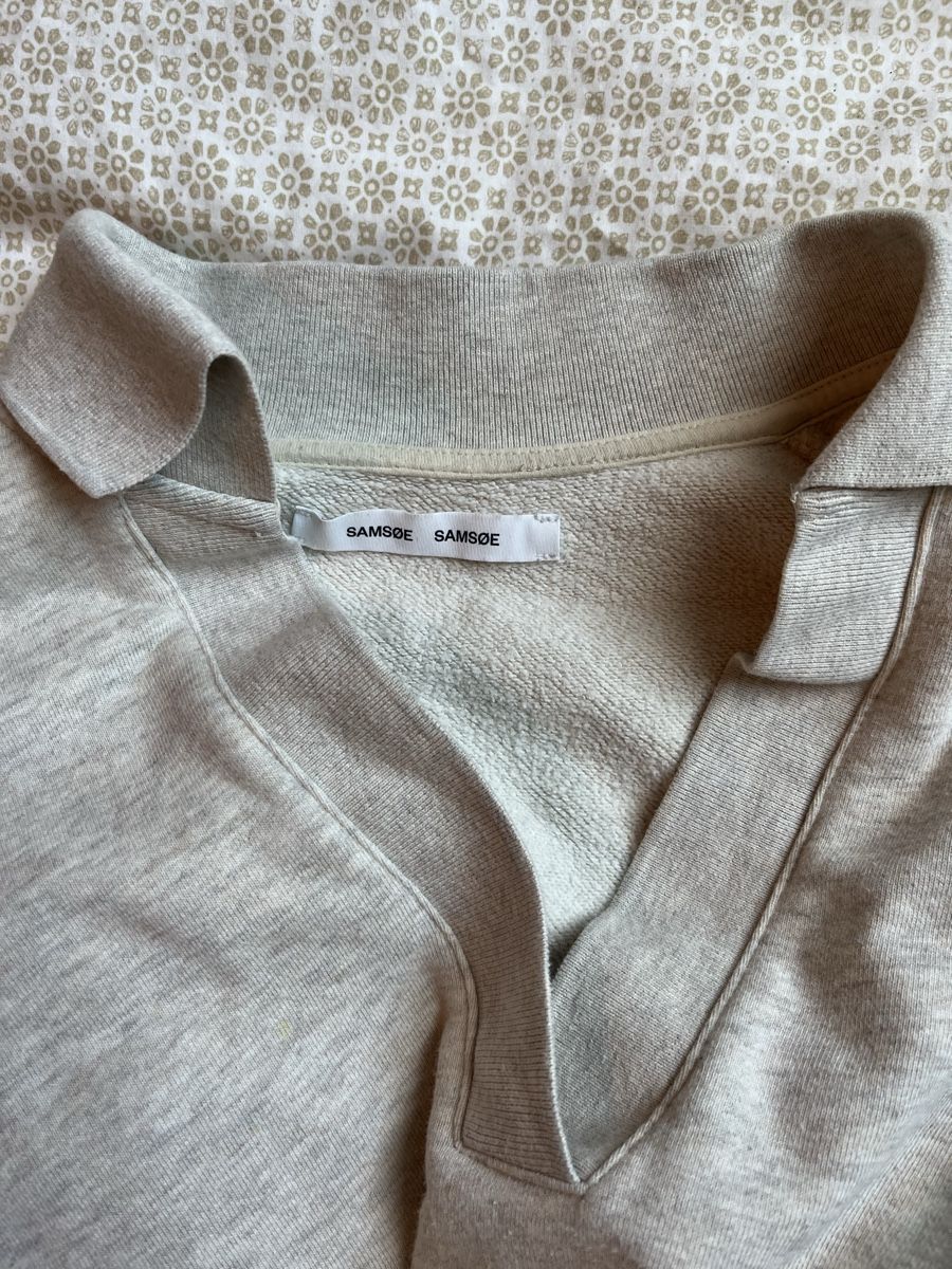 Samsøe Samsøe Maglioni & Felpe: Samsoe Samsoe Sweatshirt, Beige, Grösse S - Top Zustand! – Usato da Biel/Bienne venduto da nurrund 3