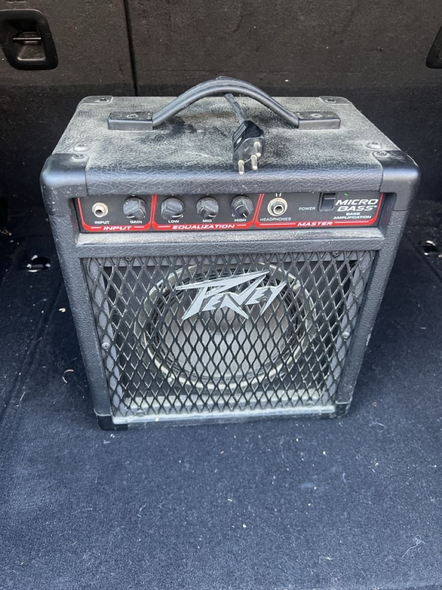 Peavey Verstärker: Amplificatore basso Peavey MicroBass, compatto e potente! – Gebraucht aus Bellinzona von filux88