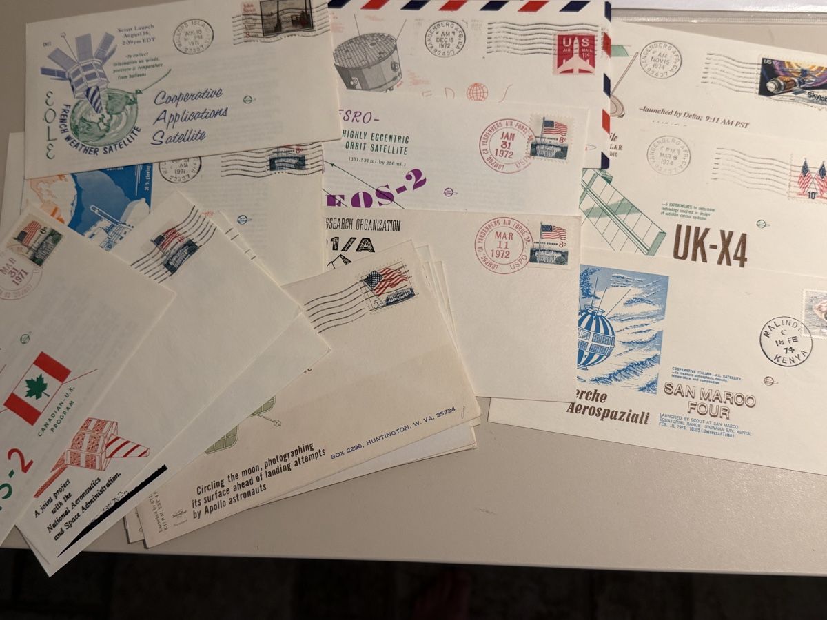 Alle Briefmarken: Box voll mit ASTRO-Philatelie – Gebraucht aus Lufingen von Rac0 2
