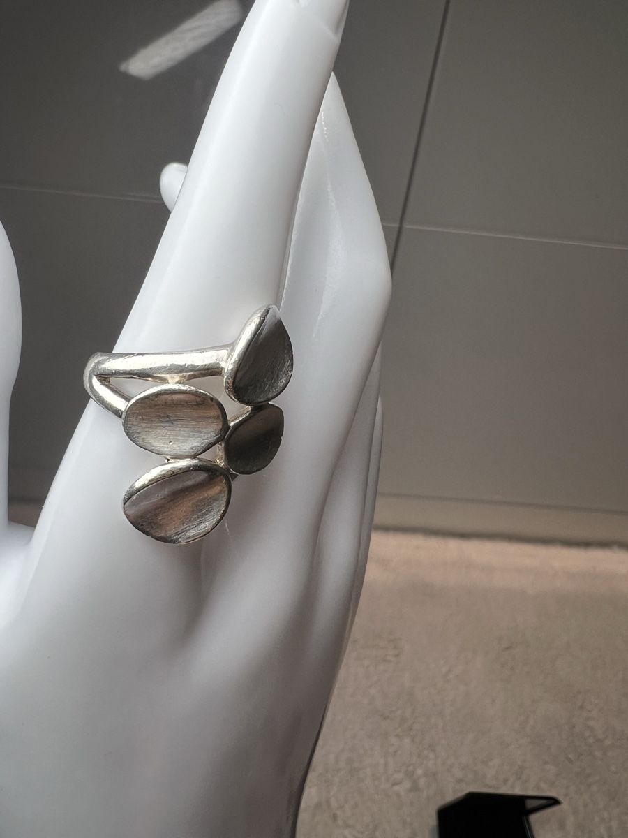 Anelli: Bague argent massif design moderne – Usato da Chenens venduto da anasantos90 2
