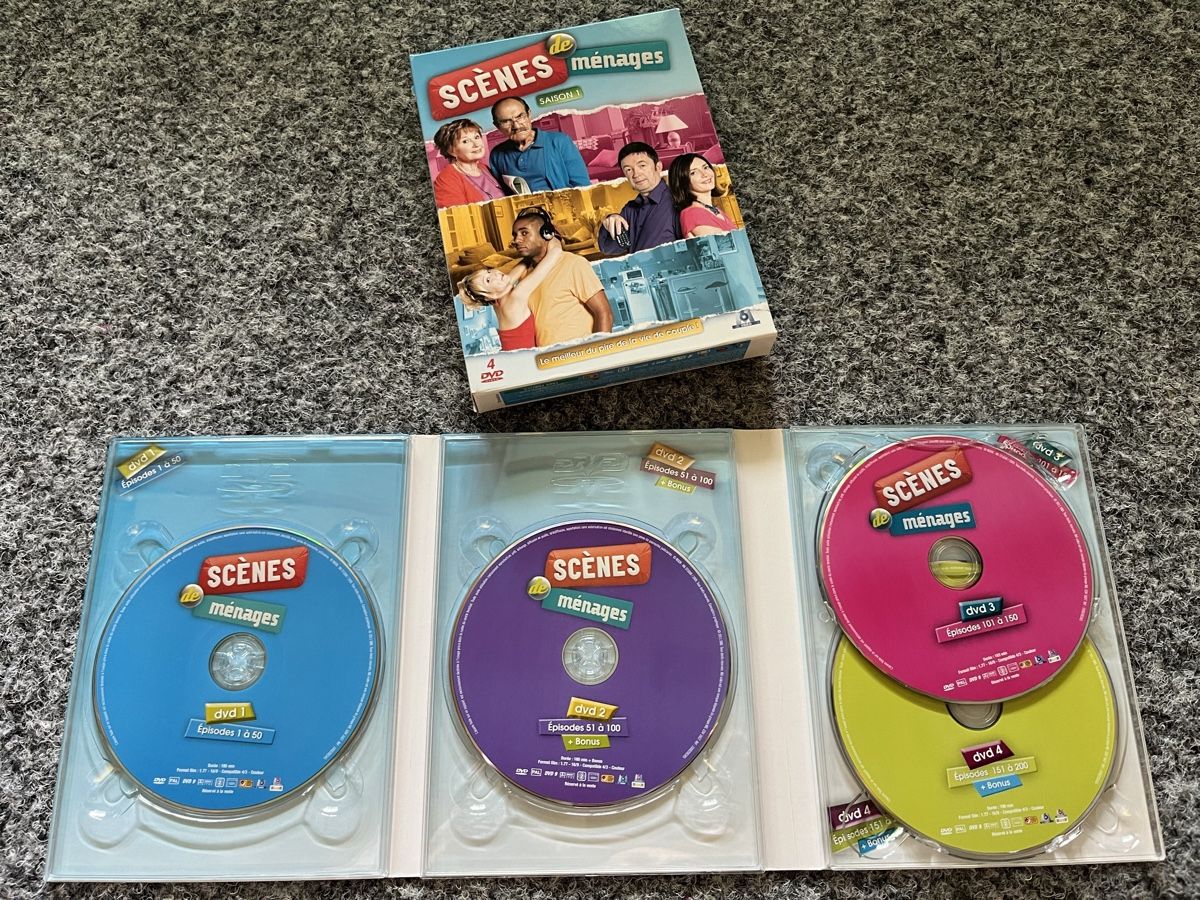 Tutti i DVDs: Scènes de ménages (saison 1) – Usato da Dombresson venduto da joe_7p65 2