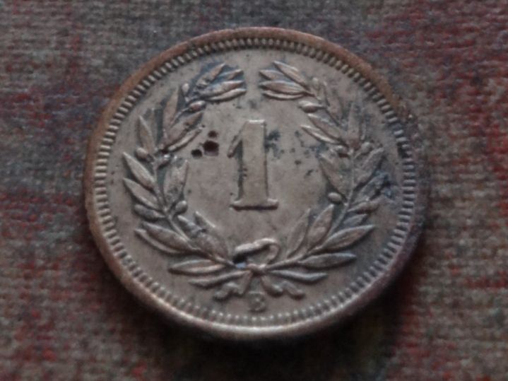 Tutti le monete: 1 Rp. 1920   (F) – Usato da Romanel-sur-Lausanne venduto da Swift13 1