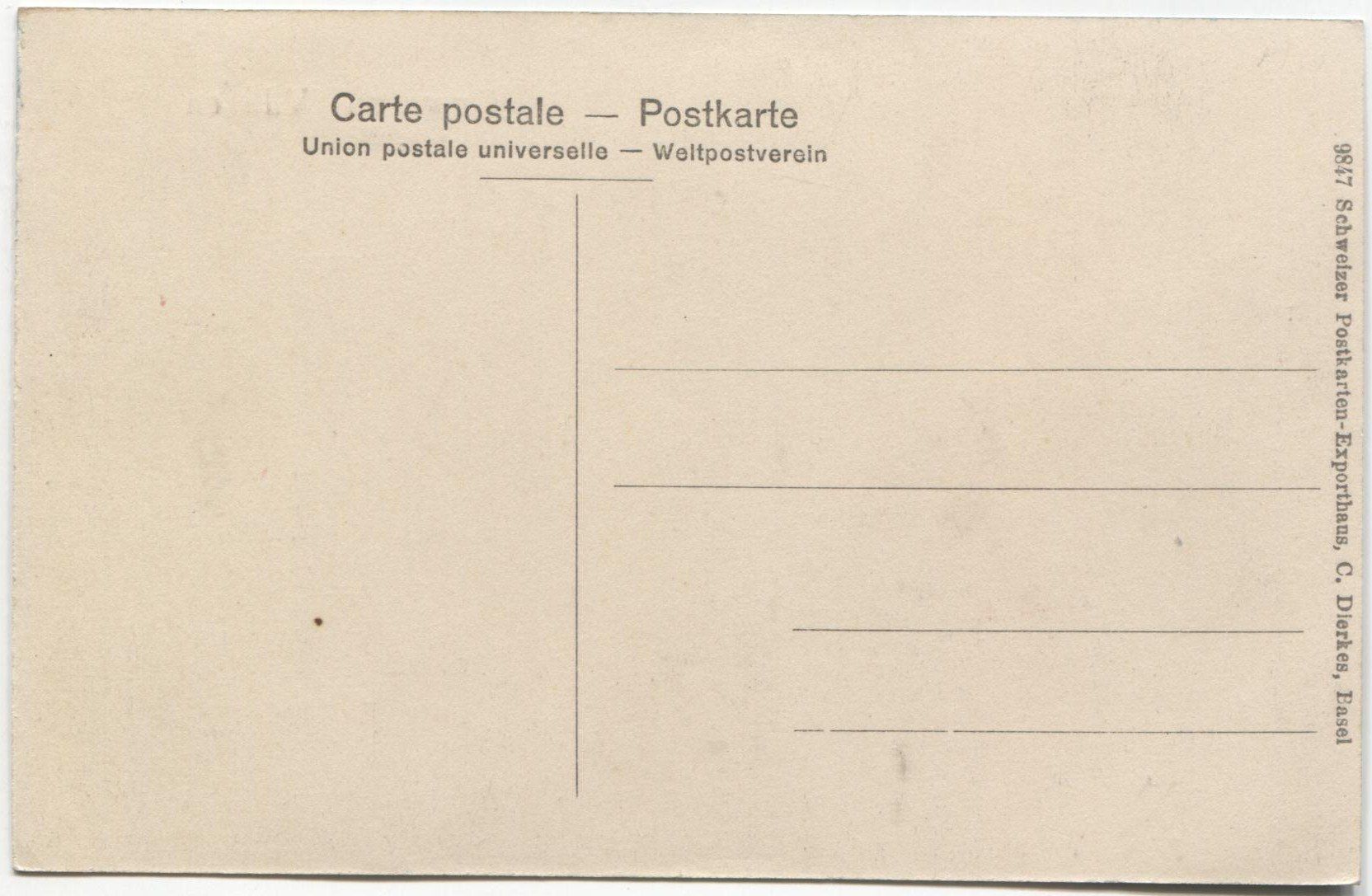 Cartoline postali: VILLIGEN AG 1910 mit Strohdachhaus – Usato da Wil SG venduto da Clanx 1