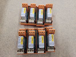8 Stück Weidmüller Relais 24VDC / SRG282 24VDC