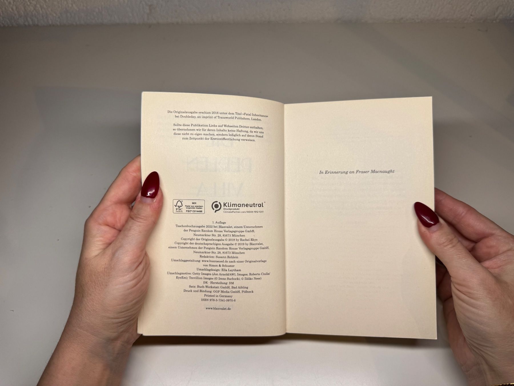Libri: ROMAN: Rachel Rhys, Die Perlenvilla – Usato da Grosswangen venduto da Deutsche_Romane 3