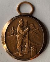Historische Schweizer Medaille - Soldat im Gebirge, Rarität