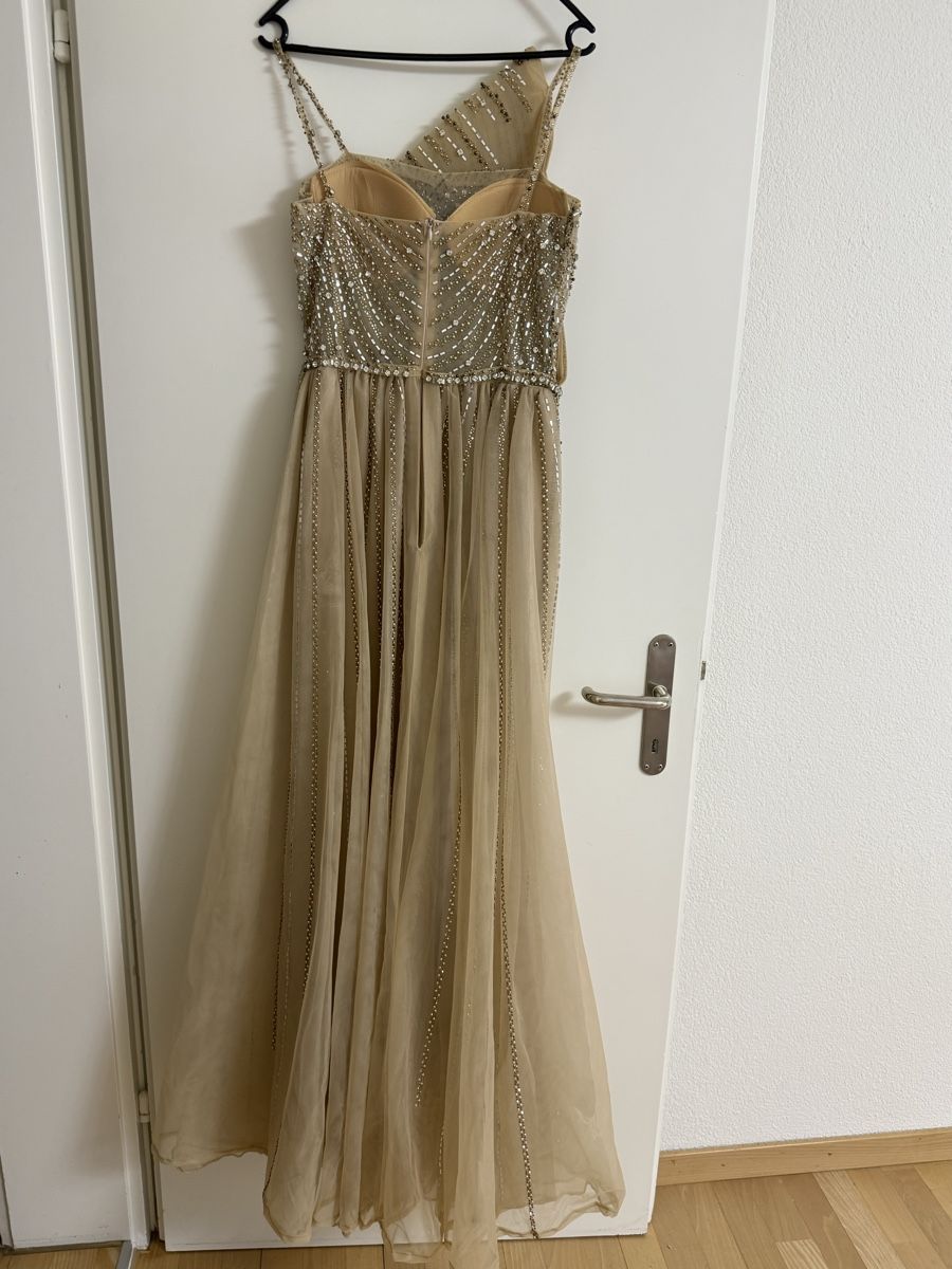 Kleider: Abendkleid Gold/Beige – Gebraucht aus Bülach von Siar1 2