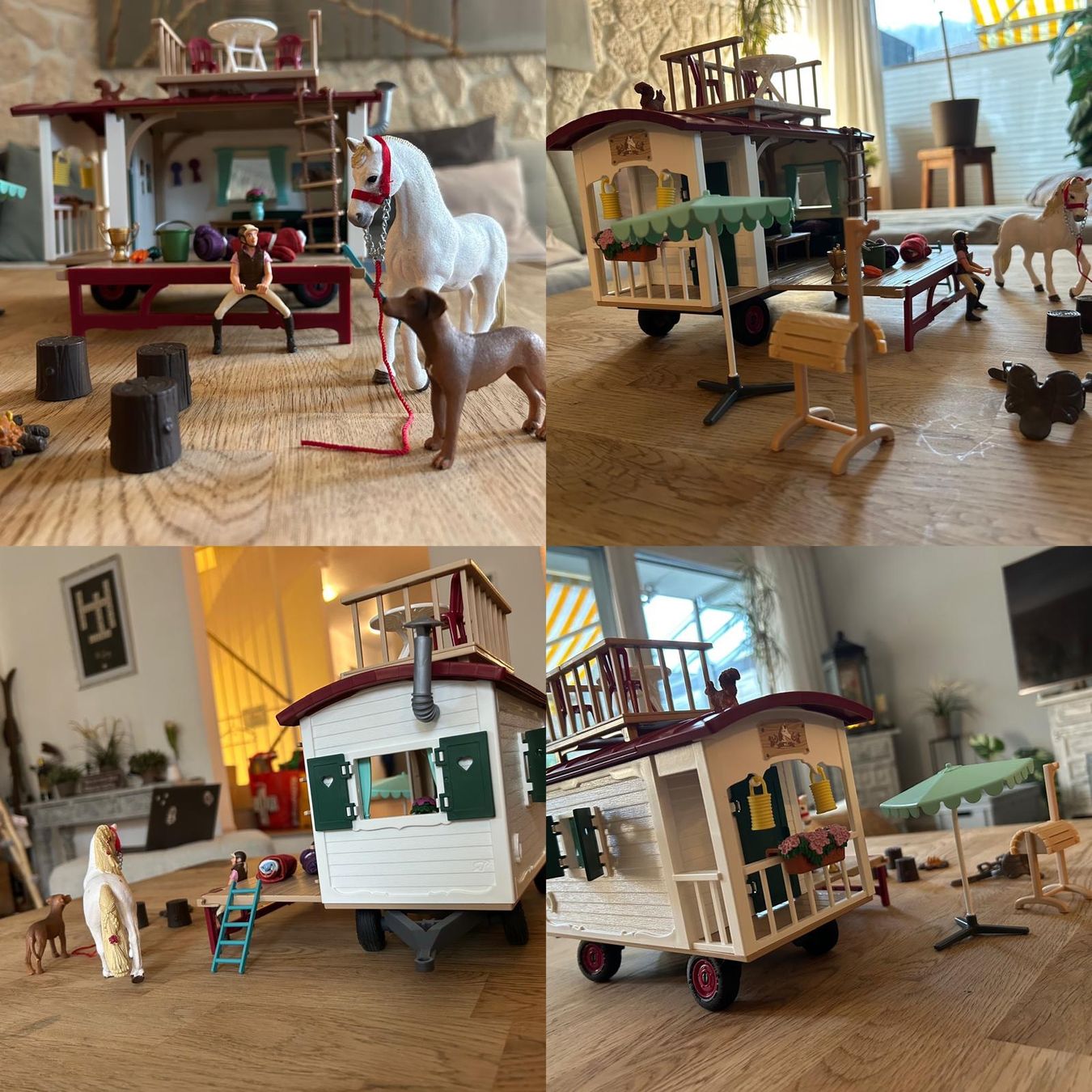 Schleich Giocattoli: Schleich Planwagen Set – Usato da Glattfelden venduto da Babaluba