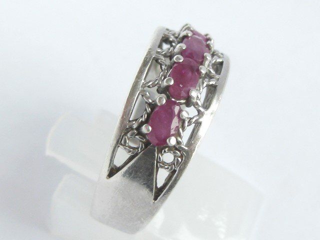 Anelli: Ring Silber 925 + MP Rubin synthetisch Gr. 60 – Usato da Ermatingen venduto da Decovin 4