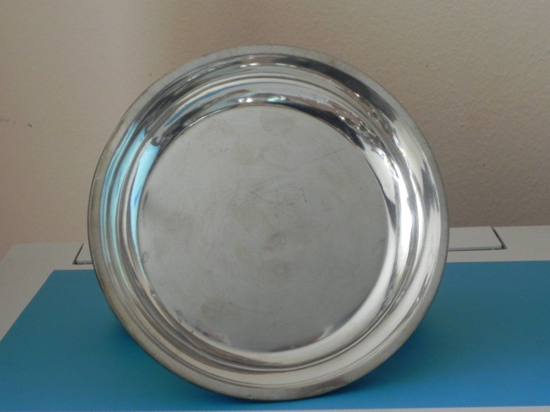 Ciotole: Gemüseschale/Servierschüssel mit Deckel versilbert – Usato da Minusio venduto da Lory64 2